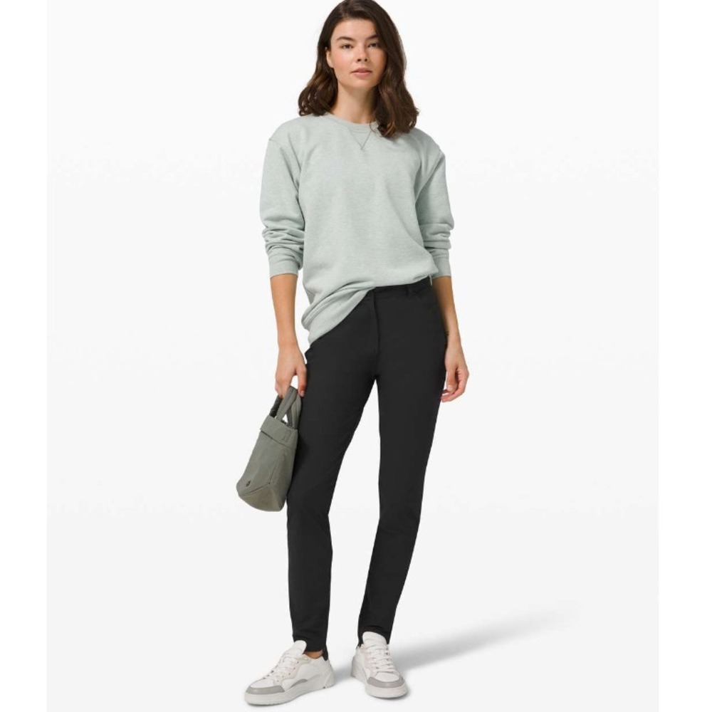 Lululemon City Sleek 5 Pocket High Rise Pant Womens 4 Black Minimalist